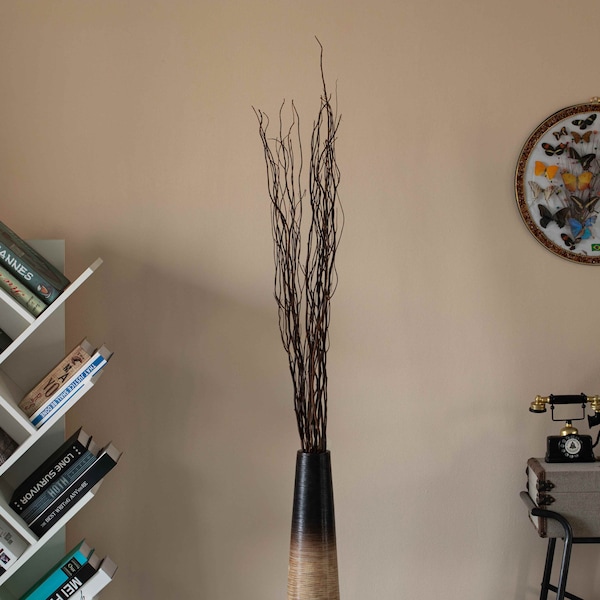 Uniquewise Natural Dry Branches Authentic Willow Sticks for Home Decoration and Wedding Craft, 47 inch QI004415.47 - main